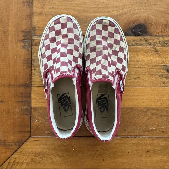 Vans Kids Checkered Slip-On Shoes 4.5 - Picture 1 of 5